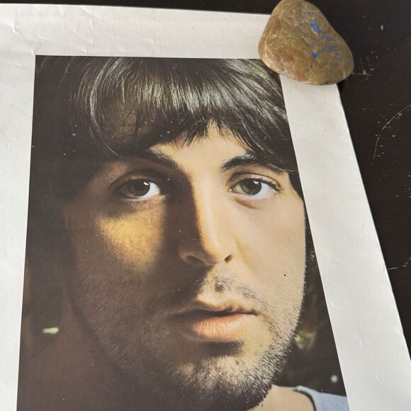 Beatles White Album Poster Apple Corps 35”x23” John Paul George Ringo Portraits - Picture 4 of 12